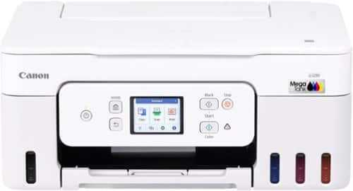 Rent to own Canon - PIXMA MegaTank G3290 Wireless All-In-One SuperTank Inkjet Printer - White