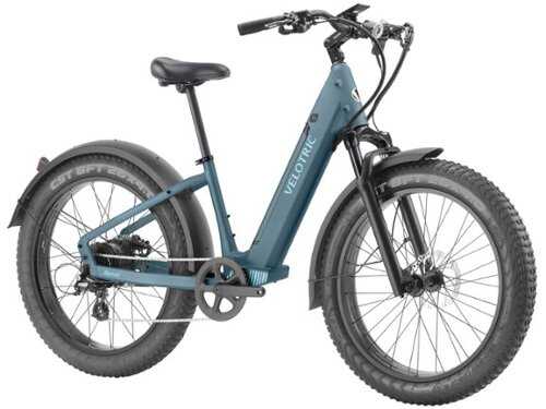 Rent to own Velotric - Nomad 1 Plus Step-Through Fat Tire Ebike with 55 miles Max Range and 28 MPH Max Speed UL Certified - Forest