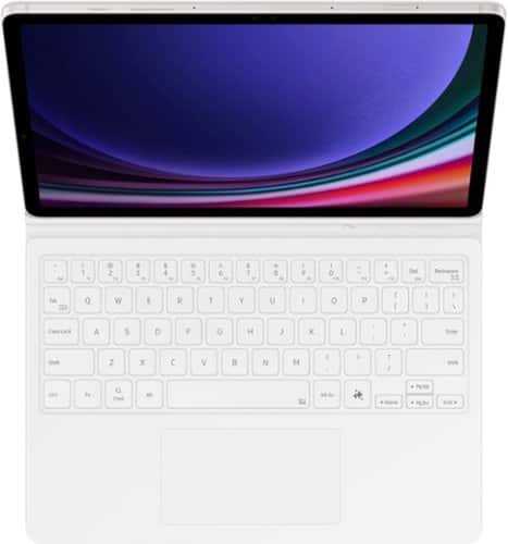 Rent to own Samsung - Galaxy Tab S9/S9 FE Book Cover Keyboard - White