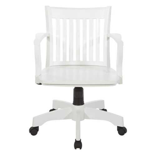 Rent to own OSP Home Furnishings - Deluxe Wood Bankers Chair - White