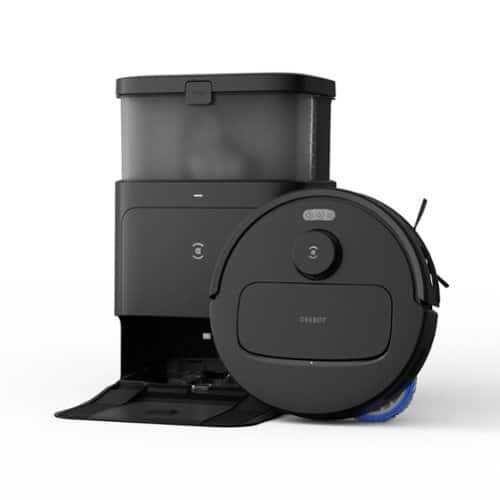 Rent to own ECOVACS Robotics - N30 PRO OMNI Robot Vacuum & Spinning Mop with Auto-Cleaning Station - Black