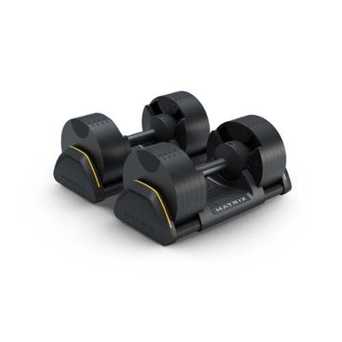 Rent to own Matrix - DB50 50 lb. Adjustable Dumbbells - Black