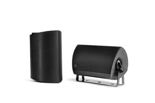 Rent to own Definitive Technology - Dymension 5.25" 2-Way Outdoor Wall Mount Speakers Pair - Black