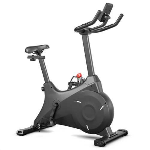 Rent to own Costway - Magnetic Resistance Stationary Bike Exercise Bike Stationary for Home Gym - Black