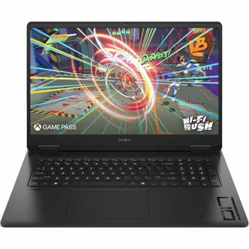 Rent to own HP OMEN - 17-db0000 17.3" 144 Hz Gaming Laptop 1920 x 1080 (Full HD) - AMD Ryzen 7 8845HS with 32GB Memory - Windows 11 Home - Shadow Black, Chrome, Dual Color