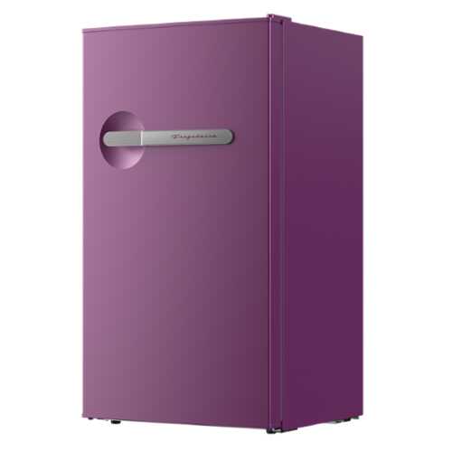 Rent to own Frigidaire 1.6 cu ft Compact Mini Fridge, Perfect for Home or Office, Retro Series, Plum, 3.2 cu ft - Purple