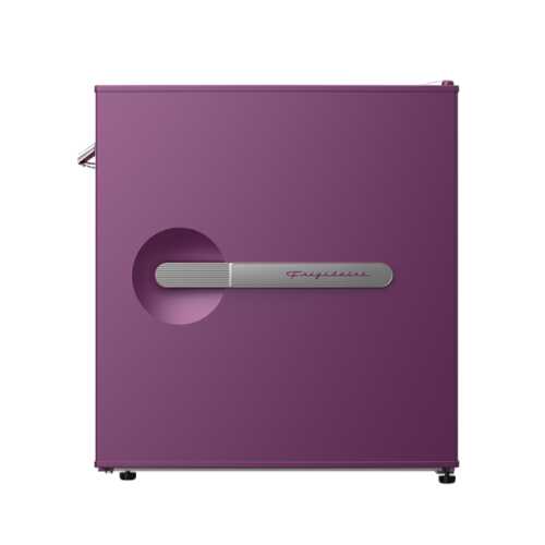 Rent to own Frigidaire 1.6 cu ft Compact Mini Fridge, Perfect for Home or Office, Retro Series, Plum, 1.6 cu ft - Purple