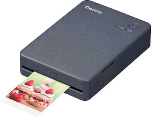 Rent to own Canon - SELPHY QX20 Wireless Compact Photo Printer - Dark Gray