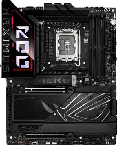 Rent to own ASUS - ROG MAXIMUS Z890 HERO (Socket LGA 1851) Intel Z890 ATX DDR5 Wi-Fi 7 Motherboard - Black