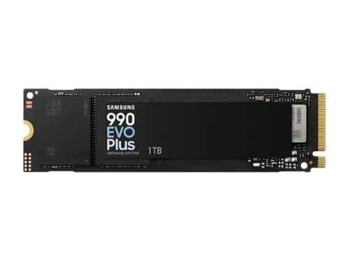 Rent to own Samsung - 990 EVO PLUS SSD 1TB, PCIe Gen 4x4 | Gen 5x2 M.2 2280, Speeds Up to 7,150 MB/s