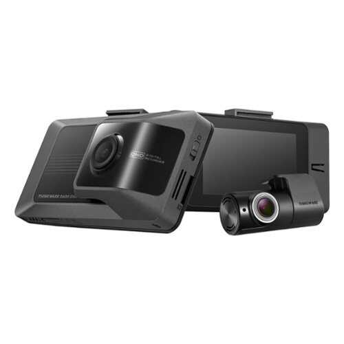 Rent to own THINKWARE - ARC 2K Front & 2K Rear Dash Cam with Touchscreen, GPS, & WiFi - Dark Gray