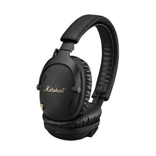 Rent to own Marshall - Monitor III A.N.C. Wireless Noise Cancelling Over-the-Ear Headphones - Black