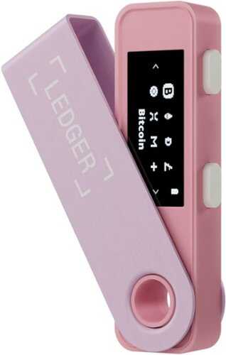 Rent to own Ledger - Nano S Plus Crypto Hardware Wallet - Bluetooth - Pastel Pink