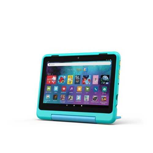 Rent to own Amazon - Fire HD 8 Kids Pro tablet, ages 6-12 | 3GB memory, 8" HD screen, 13-hr battery, 32GB, (2024 release) - Discovery