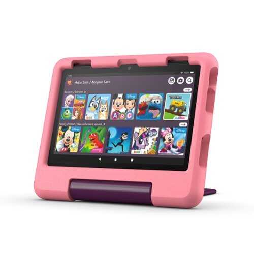 Rent to own Amazon - Fire HD 8 Kids tablet, ages 3-7 | 3GB memory, 13-hr battery, 32GB (2024 release) - Disney Princess