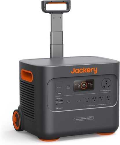 Rent to own Jackery - Explorer 3000 Pro Portable Power Station (3024 Wh Capacity) - Black