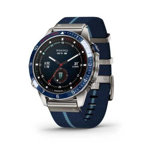 Rent to own Garmin - MARQ Captain (Gen. 2) Modern Tool GPS Smartwatch 46 mm - Titanium
