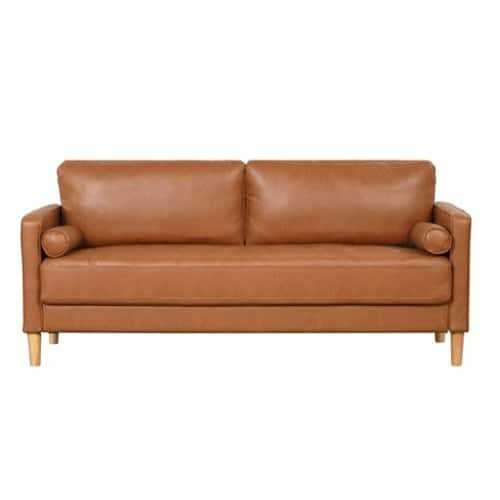 Rent to own Lifestyle Solutions - Langford Sofa PU - Caramel