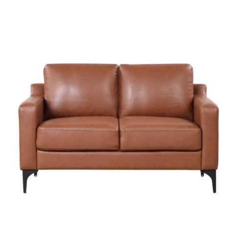 Rent to own Serta - Fuller Loveseat - Brown