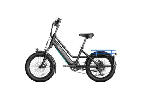 Rent to own OKAI - E-Kargo EB70 Utility Electric Bike - Black