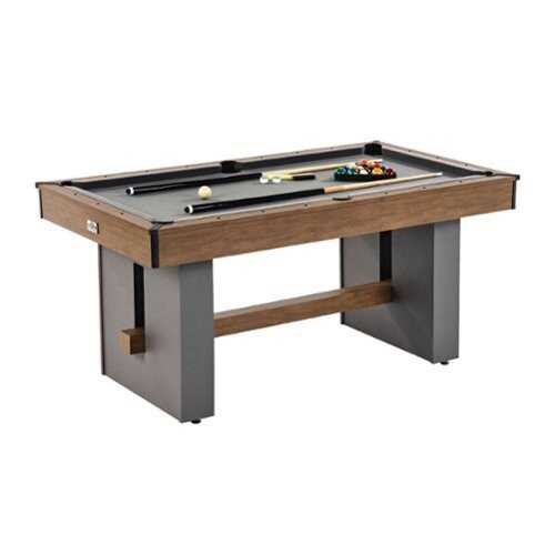 Rent to own Barrington Billiards 5.5' Urban Drop Pocket Pool Table with Accessories - Gray