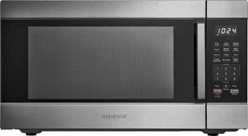 Rent to own Insignia™ - 2.2 Cu. Ft. Countertop Microwave with Sensor Cooking and Inverter Technology - Stainless Steel