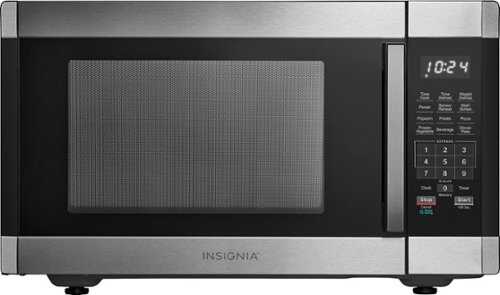 Rent to own Insignia™ - 1.6 Cu. Ft. Countertop Microwave with Sensor Cooking and Inverter Technology - Stainless Steel