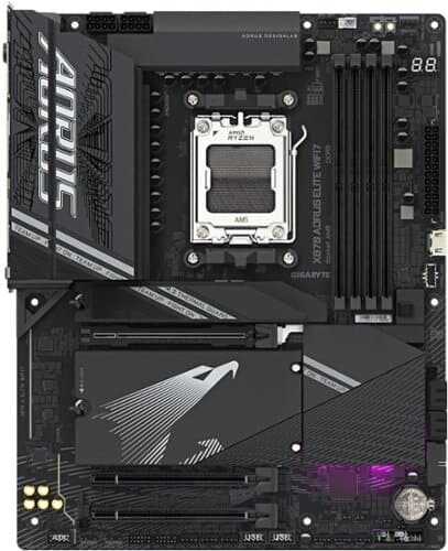 Rent to own GIGABYTE - X870 AORUS ELITE WIFI7 (Socket AM5) AMD X870 ATX DDR5 Wi-Fi 7 Motherboard - Black