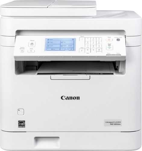 Rent to own Canon - imageCLASS MF289dw Wireless Black-and-White All-In-One Laser Printer with Fax - White