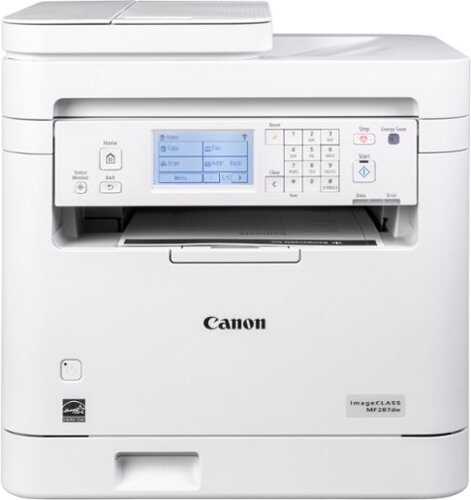 Rent to own Canon - imageCLASS MF287dw Wireless Black-and-White All-In-One Laser Printer with Fax - White