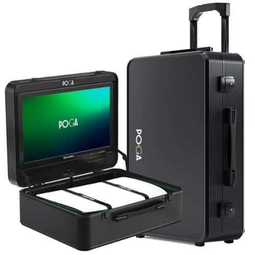 Rent to own POGA - ARC Universal Aluminium Travel Case - Arc Black