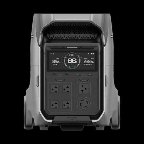 Rent to own EcoFlow DELTA Pro 3 Portable Home Battery 4kWh (4096 Wh Capacity) - Silver