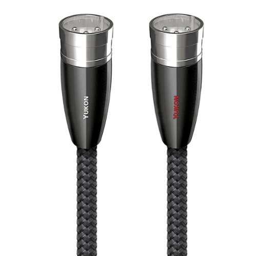 Rent to own AudioQuest - Yukon XLR > XLR 1.6' Analog Audio Interconnect Cable - Gray on Black