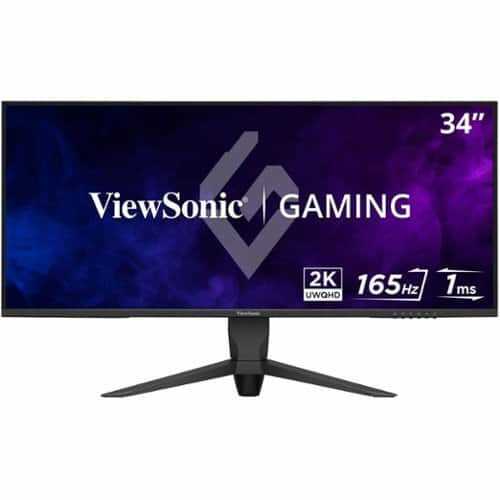 Rent to own ViewSonic - VX3418-2K 34" LCD QHD 165Hz Gaming Monitor (HDMI, DP, USB) - Black