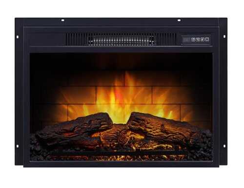 Rent to own Whalen Furniture - Fireplace Insert for Whalen Adelia or Thannon TV Stands - black