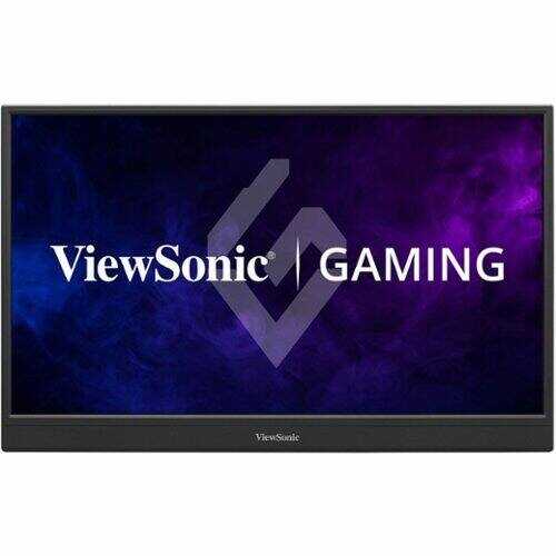 Rent to own ViewSonic - VX1654 16" IPS LCD FHD Portable Gaming Monitor (USB-C, Mini HDMI) - Black