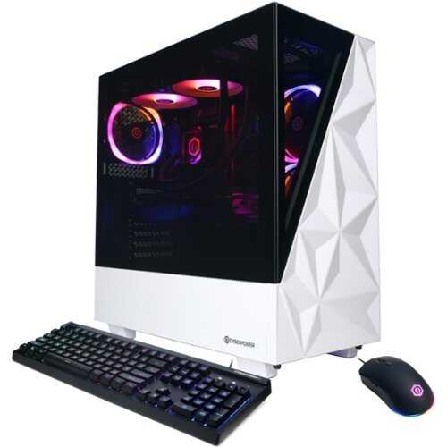 Rent to own CyberPowerPC - Gamer Supreme Gaming Desktop - Intel Core Ultra 7 265KF - 32GB Memory - NVIDIA GeForce RTX 4070 Ti SUPER 16GB - 2TB SSD - White