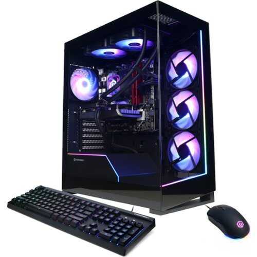 Rent to own CyberPowerPC - Gamer Supreme Gaming Desktop - Intel Core Ultra 7 265KF - 32GB Memory - NVIDIA GeForce RTX 4070 SUPER 12GB - 2TB SSD - Black