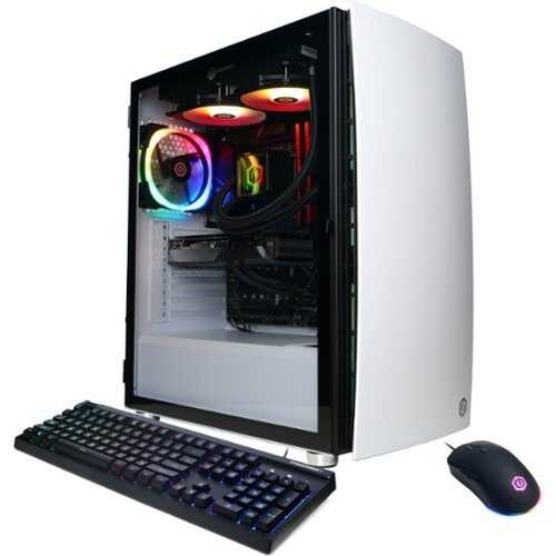 Rent to own CyberPowerPC - Gamer Supreme Gaming Desktop - Intel Core Ultra 7 265KF - 32GB Memory - NVIDIA GeForce RTX 4060 Ti 16GB - 2TB SSD - White