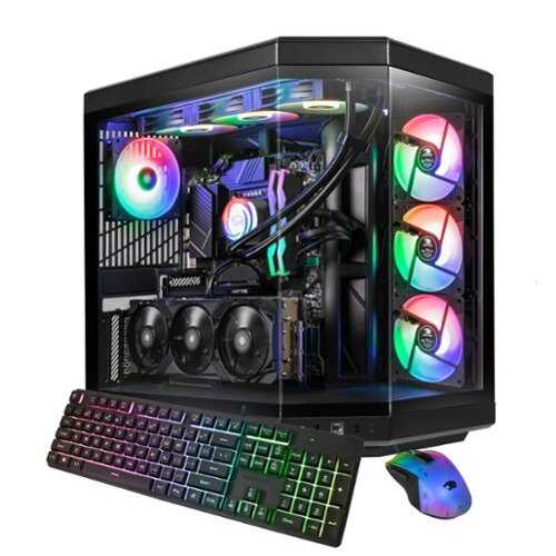 Rent to own iBUYPOWER - Y70 Gaming Desktop PC - Intel Core Ultra 9 285K- NVIDIA GeForce RTX 4070 Ti Super 16GB- 32GB DDR5 RGB RAM - 2TB NVMe - Black