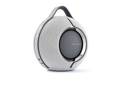 Rent to own Devialet - Mania Portable Bluetooth and Wi-Fi Capability Speaker (w/Charging Dock) - Light Gray