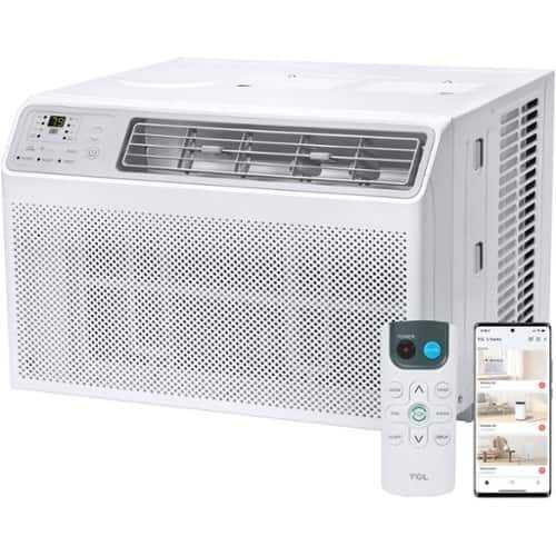 Rent to own TCL - 10,000 BTU Smart Window Air Conditioner - white