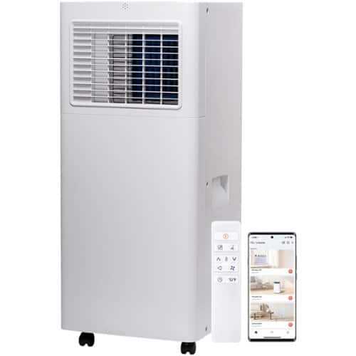 Rent to own TCL - 5,000 BTU SACC (8,100 BTU ASHRAE) Smart Portable Air Conditioner - white