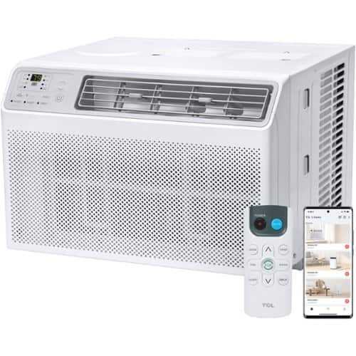 Rent to own TCL - 8,000 BTU Smart Window Air Conditioner - white