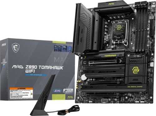 Rent to own MSI MAG Z890 TOMAHAWK WIFI (Socket LGA 1851) Intel Z890 ATX DDR5 Wi-Fi 7 Motherboard - Black