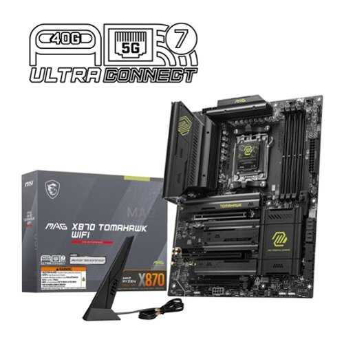 Rent to own MSI - MAG X870 TOMAHAWK WIFI (Socket AM5) AMD X870 ATX DDR5 Wi-Fi 7 Motherboard - Black