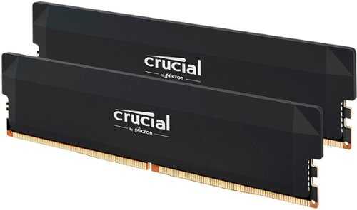 Rent to own Crucial - Pro OC Gaming 32GB (2x16GB) DDR5 6400MHz C38 UDIMM Intel XMP 3.0 & AMD EXPO Desktop Memory - Black