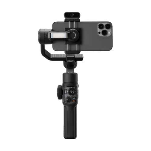 Rent to own Zhiyun - Smooth 5S AI Combo 3-Axis Gimbal Stabilizer for iPhone 15 Pro Max & Android Smartphone Built-in Fill Light - Black