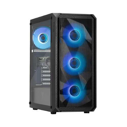 Rent to own YEYIAN - TANTO Gaming Desktop - AMD Ryzen 7 5700 - NVIDIA RTX 4070 - 16GB DDR4 - 1TB SSD NVMe Gen 4.0 - Black