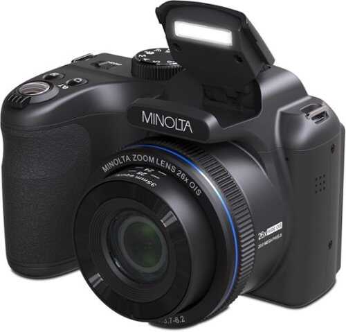 Rent to own Minolta - ProShot MN26Z 20.0 Megapixel Digital Camera - Black